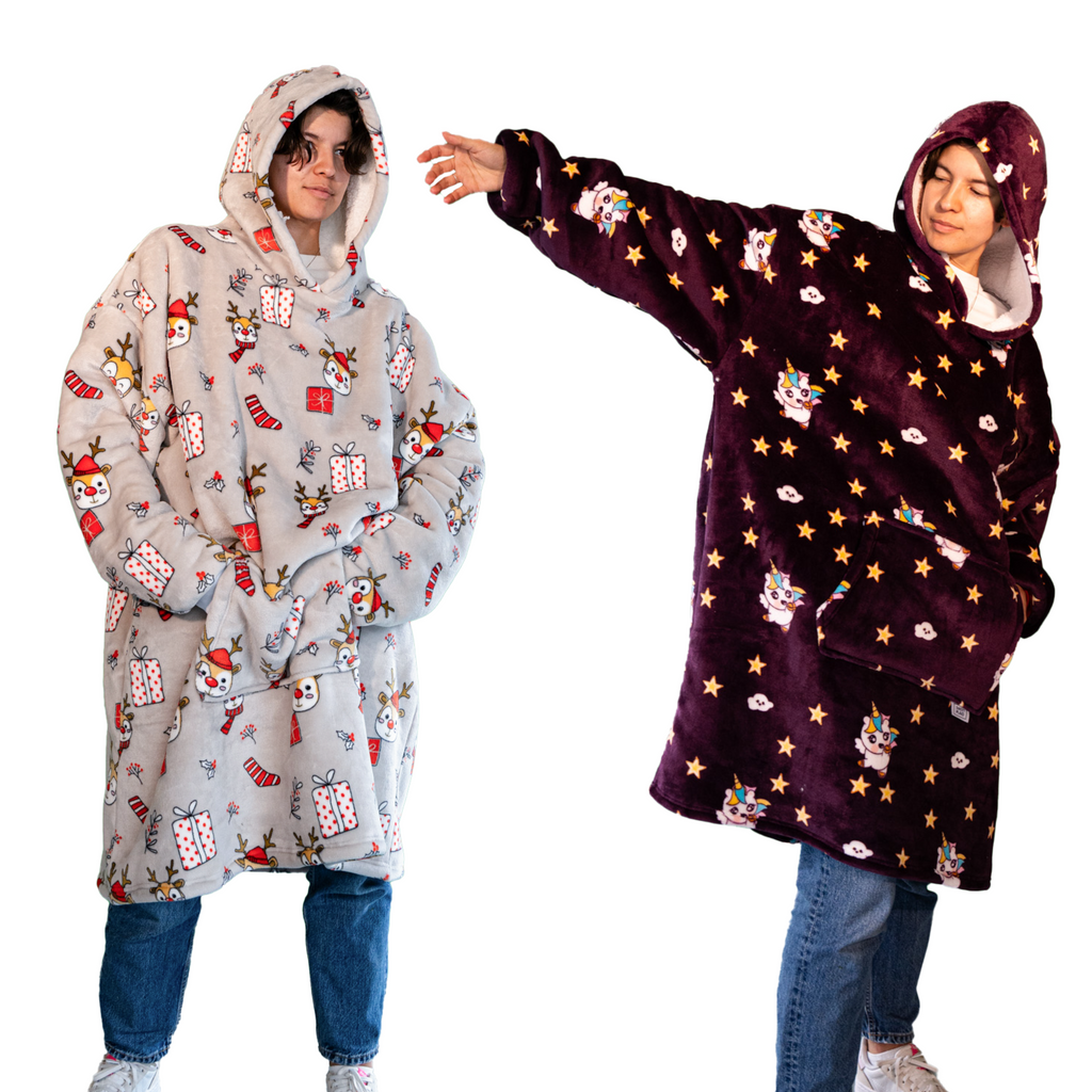 Pack 2 SweetPlaid™ Muster XXL